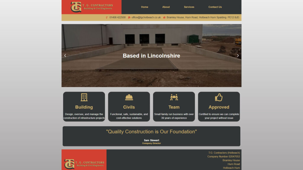 New Website Example