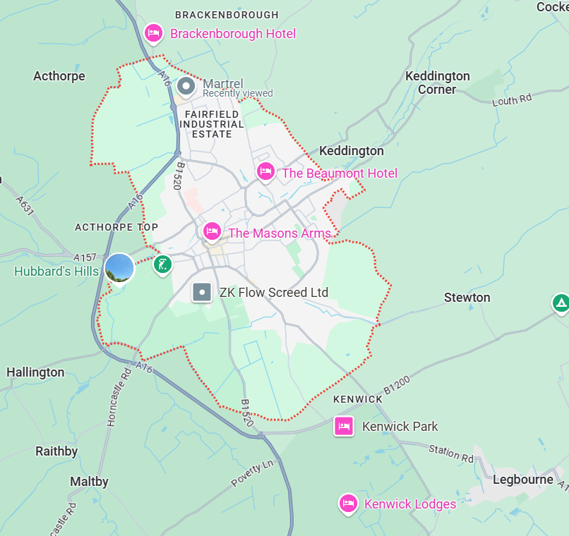 Map of Louth