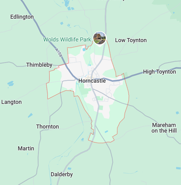 Map of Horncastle