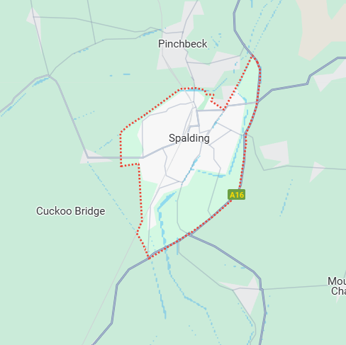 Map of Spalding