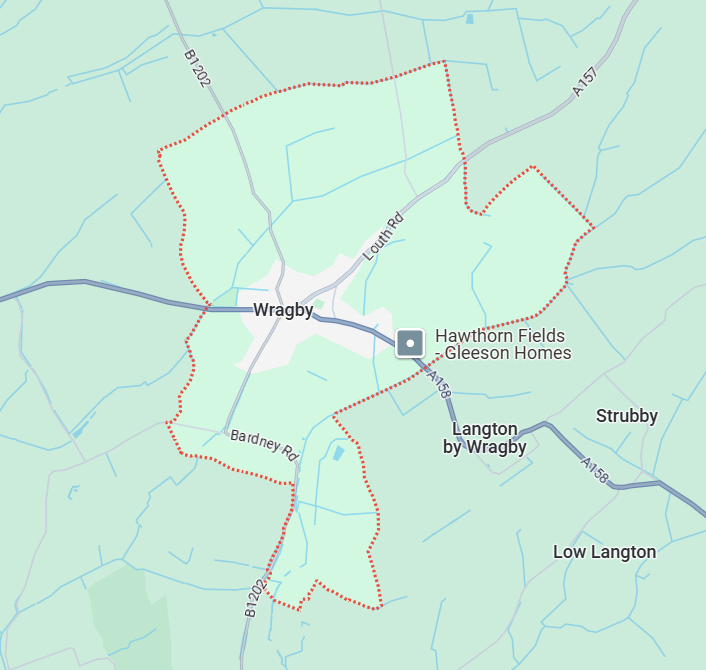 Map of Wragby